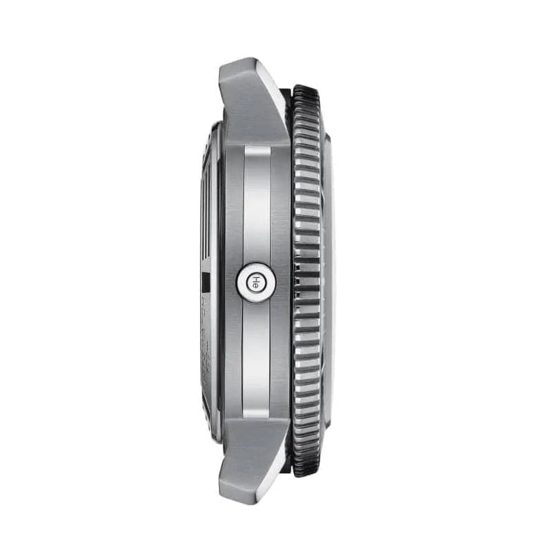 Tissot Seastar 2000 Professional Powermatic 80 Black Dial Black Rubber Strap Watch for Men - T120.607.17.441.00