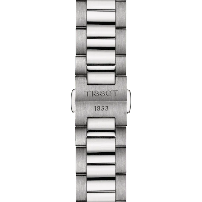 Tissot PR 100 Ice Blue Dial Silver Steel Strap Watch for Men - T150.410.11.351.00