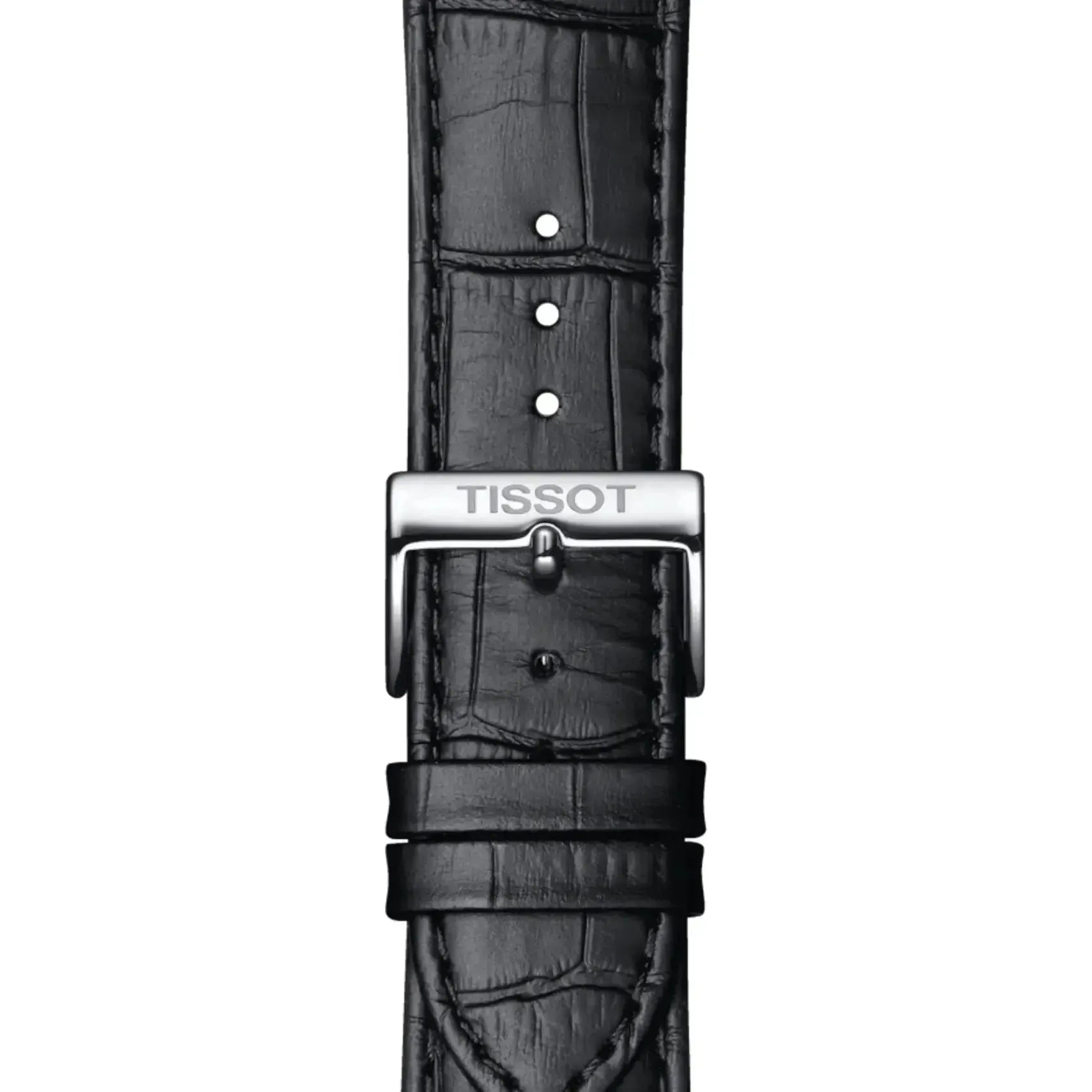 Tissot T Classic Dream Quartz Black Dial Black Leather Strap Watch for Men - T129.410.16.053.00
