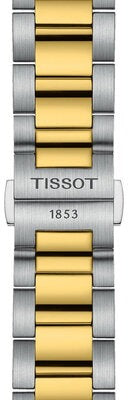 Tissot PR 100 Chronograph Silver Dial Two Tone Steel Strap Watch for Men - T150.417.22.031.00