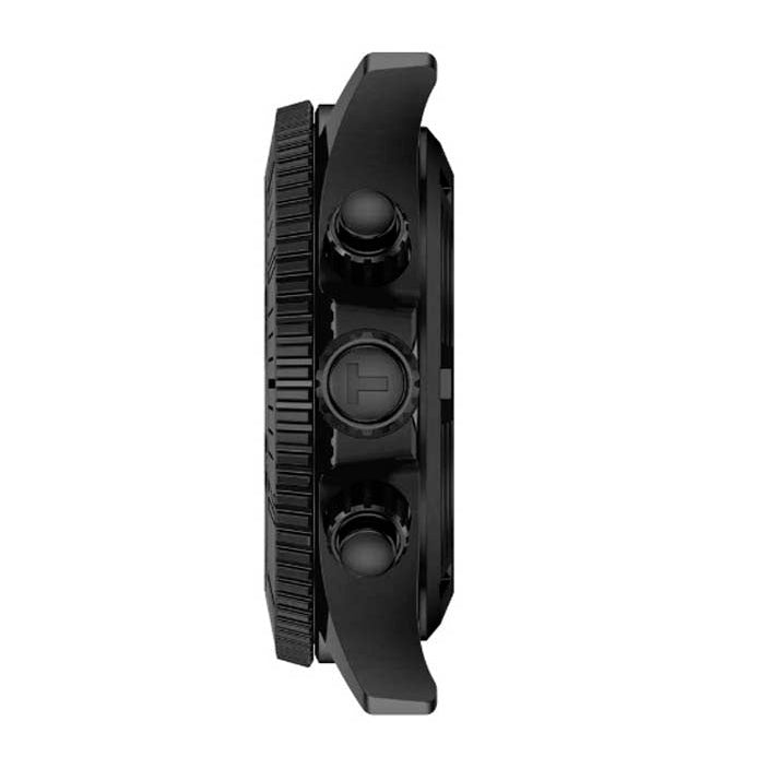 Tissot Seastar 1000 Chronograph Black Dial Black Rubber Strap Watch for Men - T120.217.37.061.00