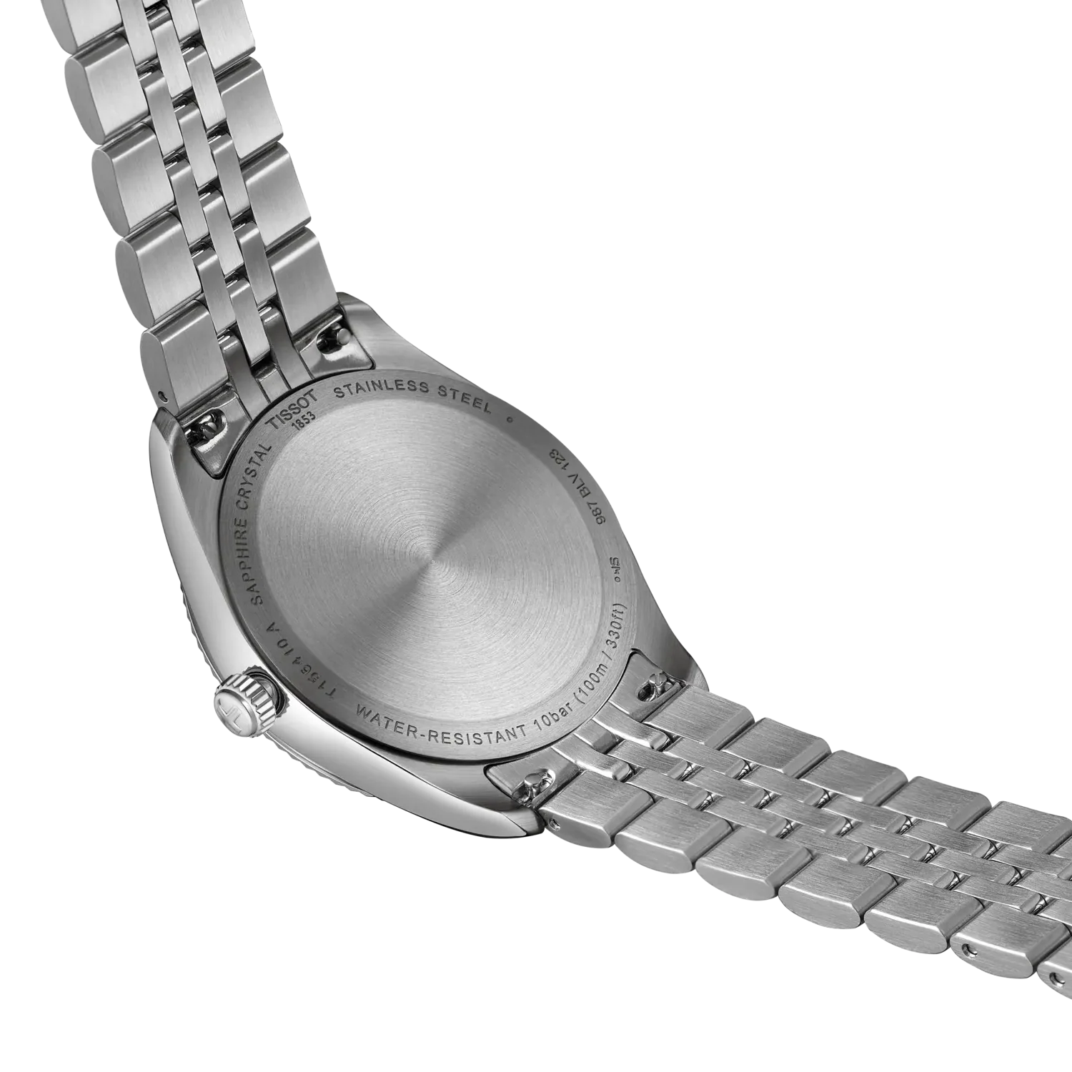 Tissot Ballade Quartz Green Dial Silver Steel Strap Watch for Men - T156.410.11.091.00