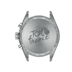 Tissot PR 100 Tour De France Chronograph Black Dial Silver Steel Strap Watch for Men - T150.417.11.051.00