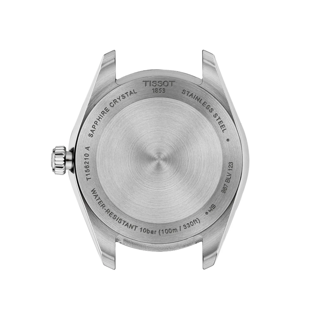Tissot Ballade Quartz Green Dial Silver Steel Strap Watch for Women - T156.210.11.091.00