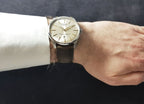 Tissot Chemin des Tourelles Automatic Powermatic 80 Ivory Dial Green Leather Strap Watch for Men - T139.407.16.261.00