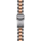 Tissot Seastar 1000 Quartz Black Dial Two Tone Steel Strap Watch for Men - T120.410.22.051.01