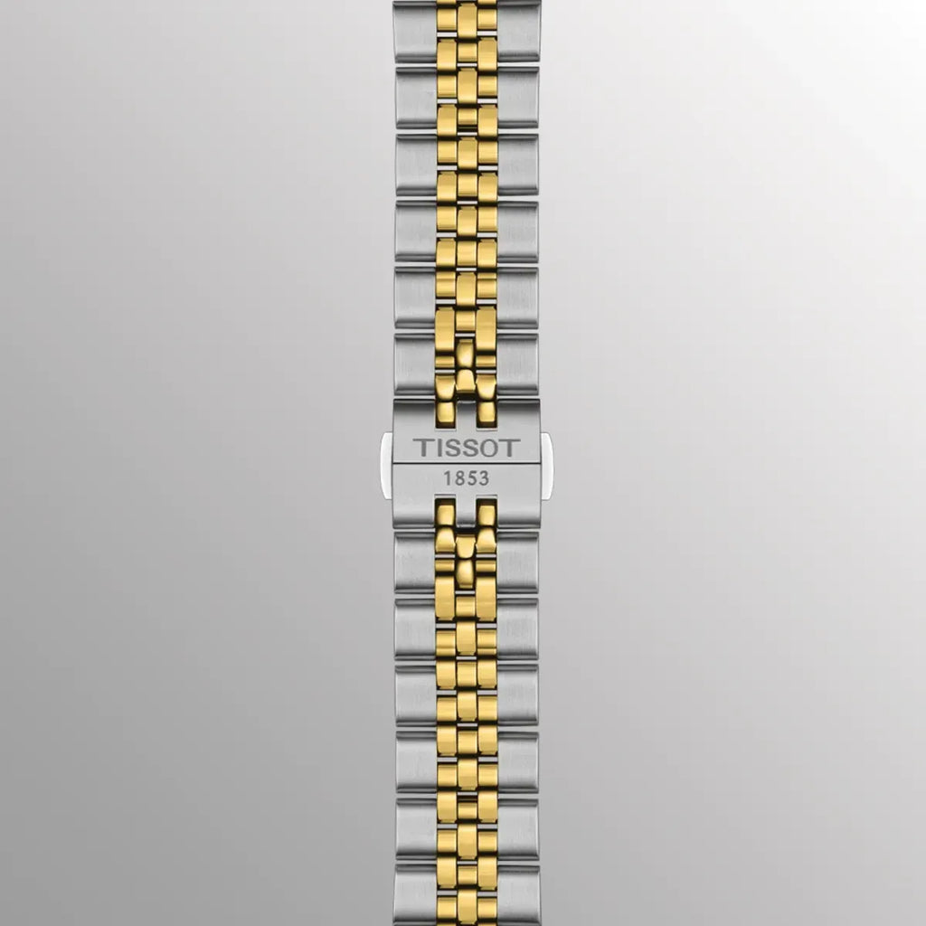 Tissot Ballade Powermatic 80 Cosc Silver Dial Two Tone Steel Strap Watch for Men - T156.408.22.033.00