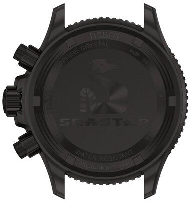 Tissot Seastar 1000 Chronograph Black Dial Black Steel Strap Watch for Men - T120.217.33.061.00