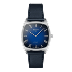Tissot Stylist Quartz Blue Dial Blue Leather Strap Watch for Men - T159.909.16.043.00