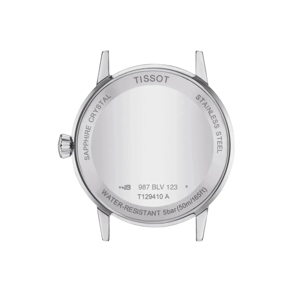 Tissot T Classic Dream Quartz Black Dial Black Leather Strap Watch for Men - T129.410.16.053.00