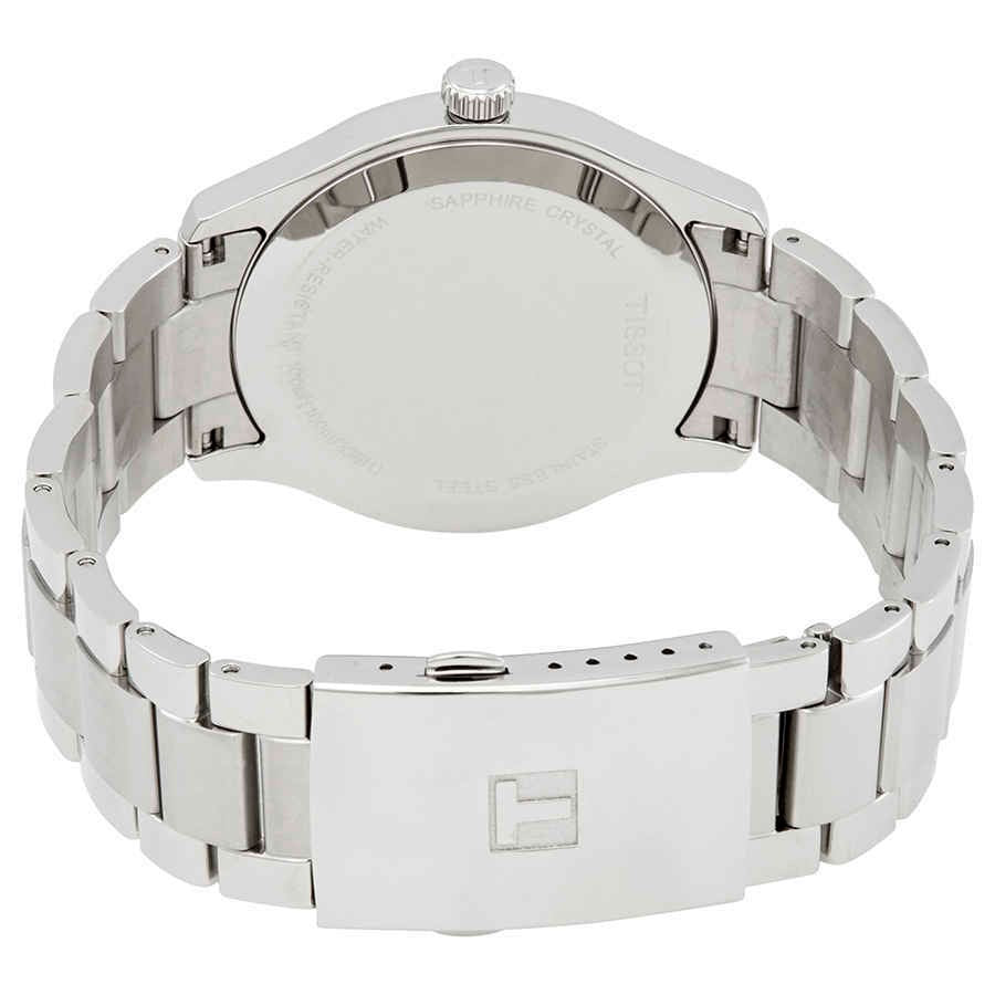 Tissot T-Sport Gent XL Black Dial Silver Steel Strap Watch for Men - T116.410.11.057.00