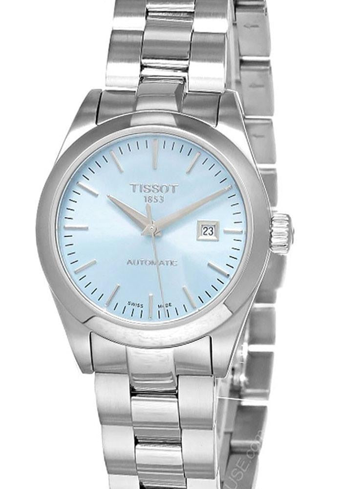 Tissot PR 100 Ice Blue Dial Silver Steel Strap Watch for Men - T150.410.11.351.00