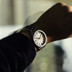 Tissot PRC 100 Solar Quartz Silver Dial Silver Steel Strap Watch for Men - T151.422.11.031.00