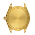 Tissot Ballade Quartz Black Dial Gold Steel Strap Watch for Men - T156.410.33.051.00