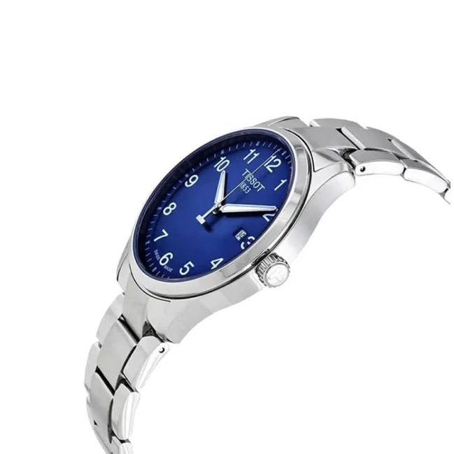 Tissot T-Sport Gent XL Blue Dial Silver Steel Strap Watch for Men - T116.410.11.047.00