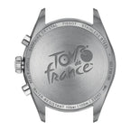 Tissot PR 100 Tour De France Chronograph Black Dial Silver Steel Strap Watch for Men - T150.417.11.051.00