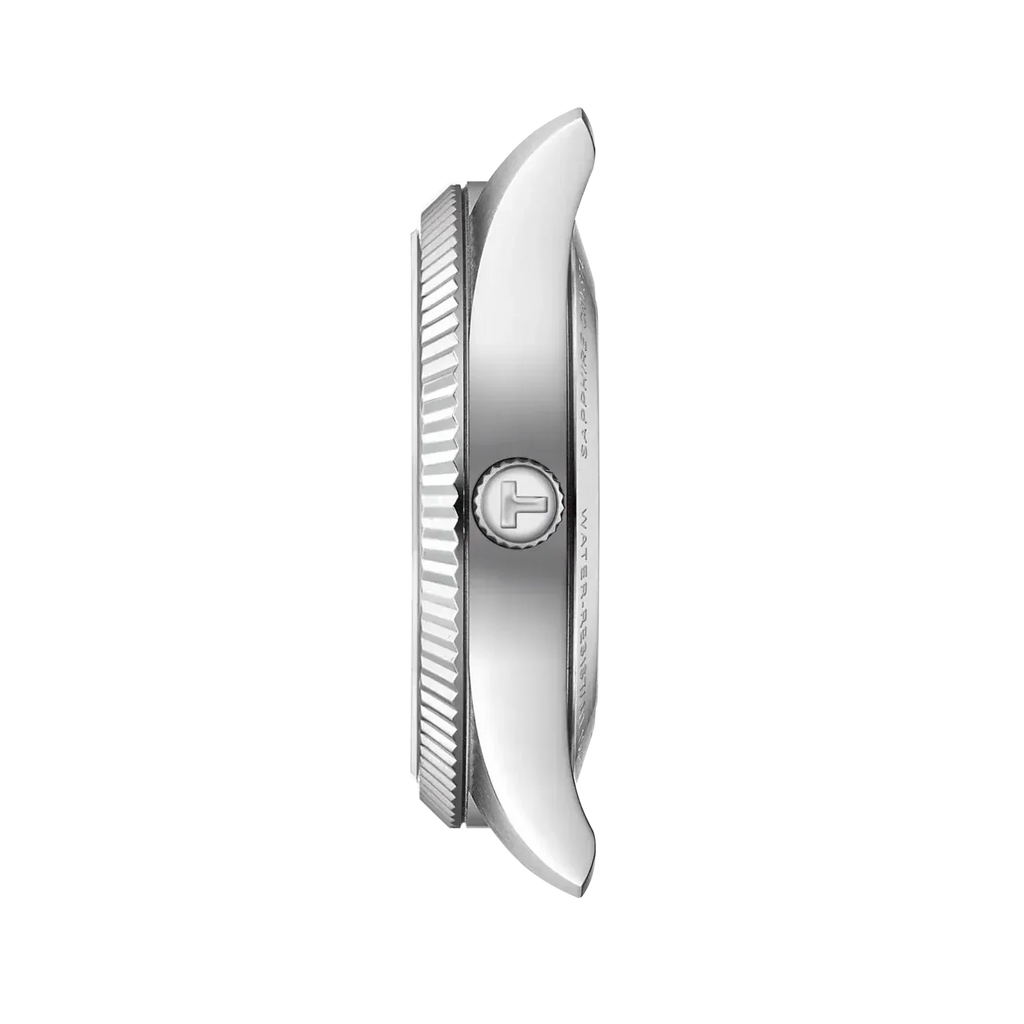 Tissot Ballade Powermatic 80 COSC Silver Dial Silver Steel Strap Watch for Men - T156.408.11.033.00