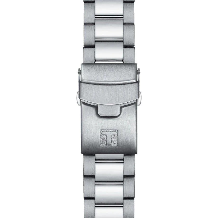 Tissot Seastar 2000 Professional Powermatic 80 Blue Dial Silver Steel Strap Watch for Men - T120.607.11.041.01