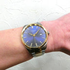 Tissot PR 100 Blue Dial Two Tone Steel Strap Watch for Men - T150.410.22.041.00