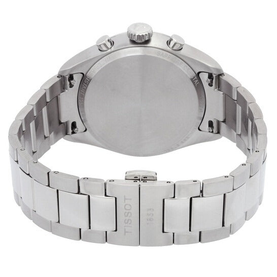 Tissot PR 100 Chronograph Green Dial Silver Steel Strap Watch for Men - T150.417.11.091.00