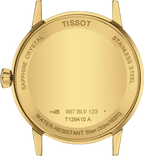 Tissot Classic Dream Ivory Dial Brown Leather Strap Watch for Men - T129.410.36.261.00