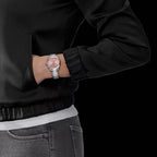 Tissot PR 100 Pink Dial Silver Steel Strap Watch for Women - T150.210.11.331.00