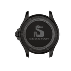 Tissot Seastar 1000 Red Dial Black Steel Strap Watch for Men - T120.410.33.421.00