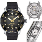 Tissot Seastar 2000 Professional Powermatic 80 Black Dial Black Rubber Strap Watch for Men - T120.607.17.441.01