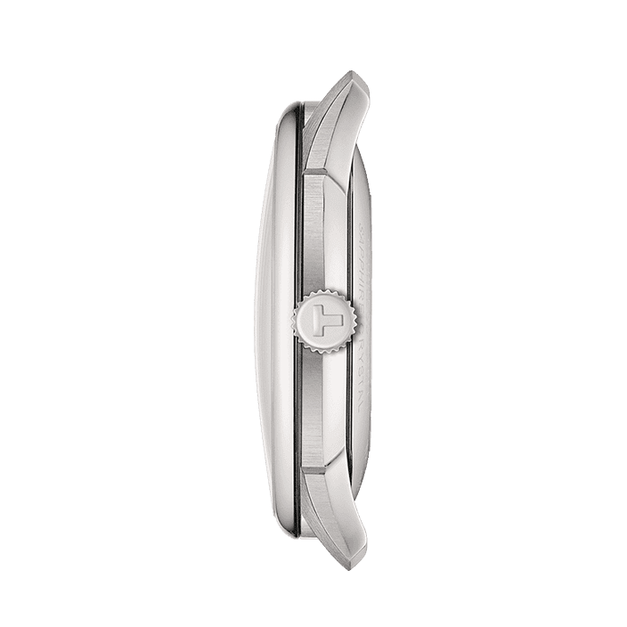 Tissot Chemin des Tourelles Powermatic 80 Green Dial Silver Steel Strap Watch for Men - T139.407.11.091.00