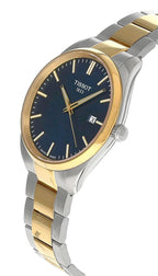 Tissot PR 100 Blue Dial Two Tone Steel Strap Watch for Men - T150.410.22.041.00