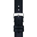 Tissot Stylist Quartz Blue Dial Blue Leather Strap Watch for Men - T159.909.16.043.00
