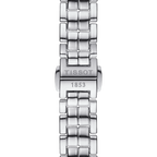 Tissot T-Lady Flamingo Diamonds Mother of Pearl Dial SIlver Steel Strap Watch for Women - T094.210.11.116.02