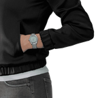 Tissot Ballade Quartz Green Dial Silver Steel Strap Watch for Women - T156.210.11.091.00