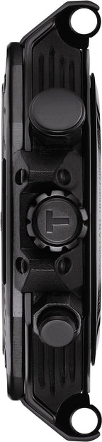 Tissot T-Race Chronograph Black Dial Black Rubber Strap Watch for Men - T141.417.37.061.00