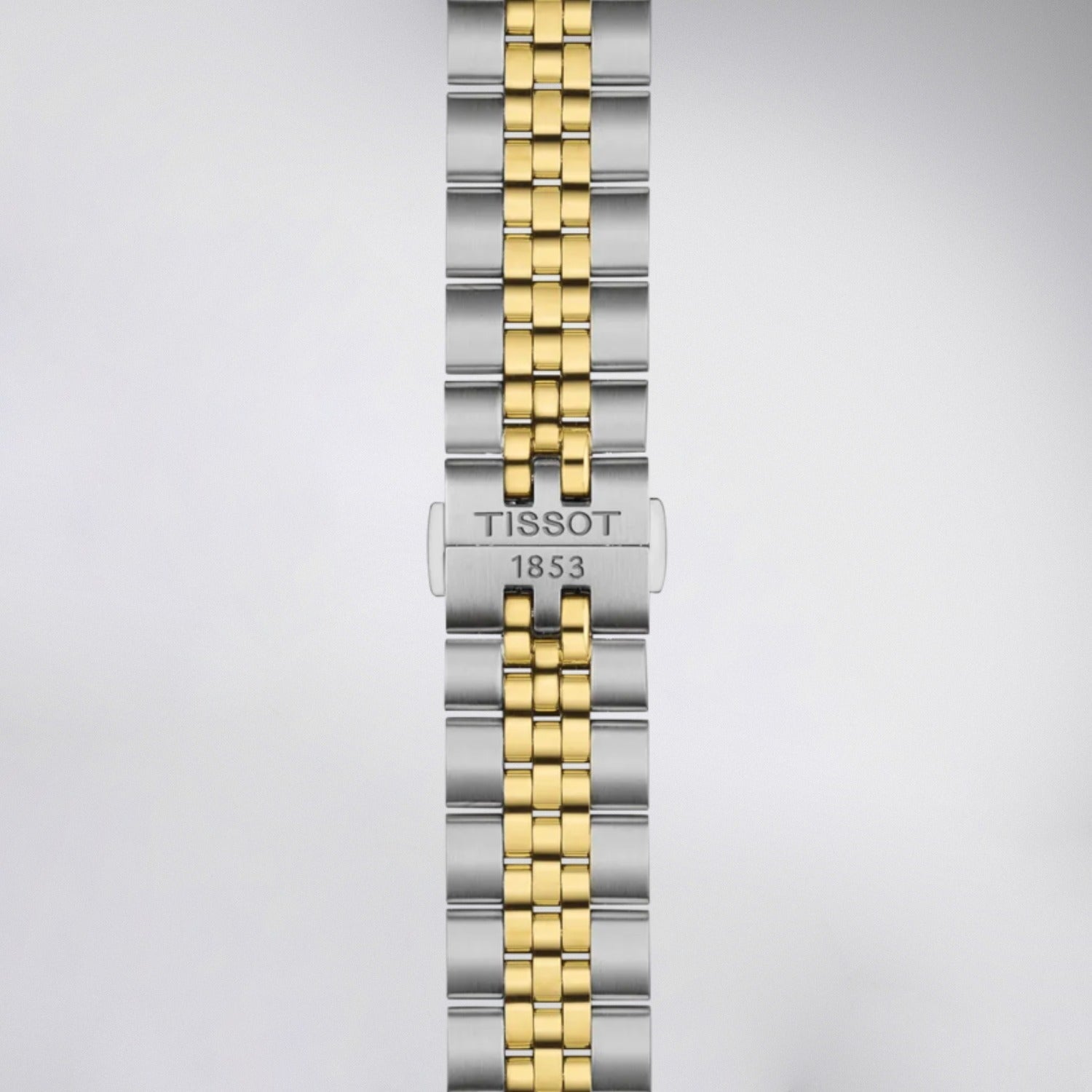 Tissot Ballade Quartz Silver Dial Two Tone Steel Strap Watch for Men - T156.410.22.031.00