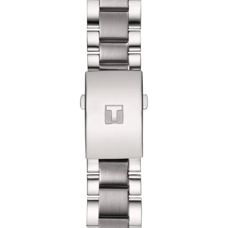 Tissot T-Sport Gent XL Black Dial Silver Steel Strap Watch for Men - T116.410.11.057.00