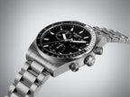 Tissot PR516 Chronograph Black Dial Silver Steel Strap Watch for Men - T149.417.11.051.00