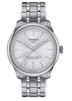 Tissot Chemin Des Tourelles Powermatic 80 Silver Dial Silver Steel Strap Watch for Men - T139.407.11.038.00