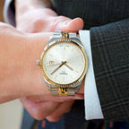 Tissot Ballade Quartz Silver Dial Two Tone Steel Strap Watch for Men - T156.410.22.031.00