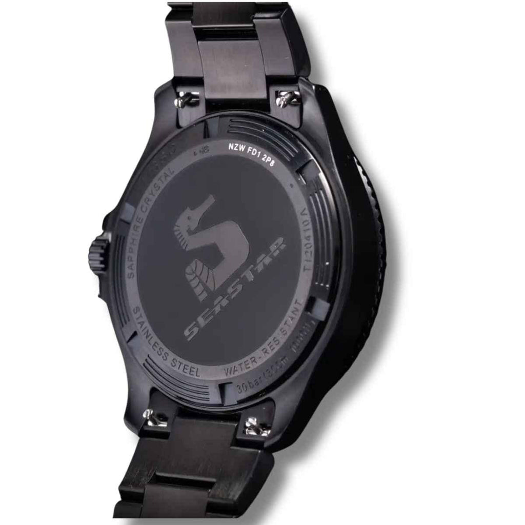 Tissot Tissot Seastar 1000 Quartz Green Dial Black Steel Strap Watch for Men - T120.410.33.091.00