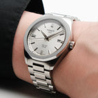 Tissot PRC 100 Solar Quartz Silver Dial Silver Steel Strap Watch for Men - T151.422.11.031.00