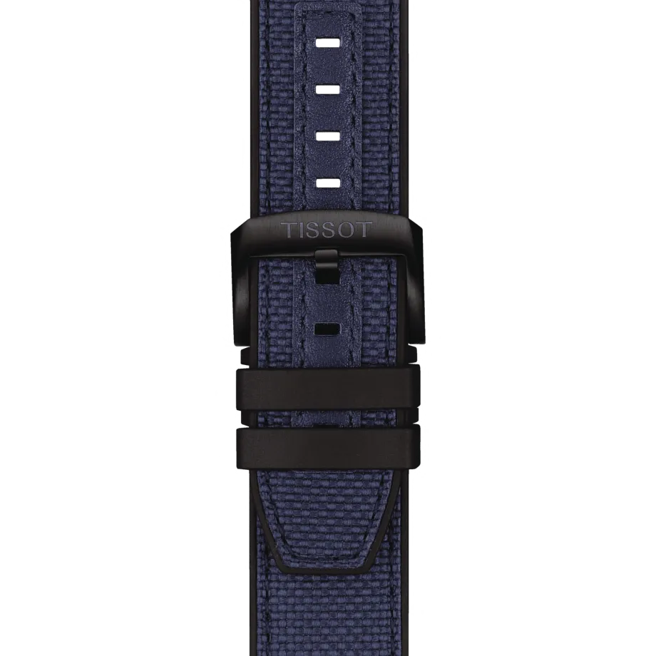 Tissot Seastar 2000 Professional Powermatic 80 Blue Dial Blue Nylon Strap Watch for Men - T120.607.37.041.00