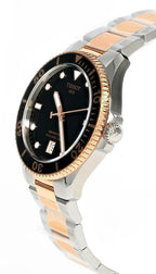 Tissot Seastar 1000 Quartz Black Dial Two Tone Steel Strap Watch for Men - T120.410.22.051.01