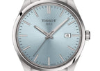 Tissot PR 100 Ice Blue Dial Silver Steel Strap Watch for Men - T150.410.11.351.00