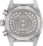 Tissot PR516 Chronograph Black Dial Silver Steel Strap Watch for Men - T149.417.11.051.00