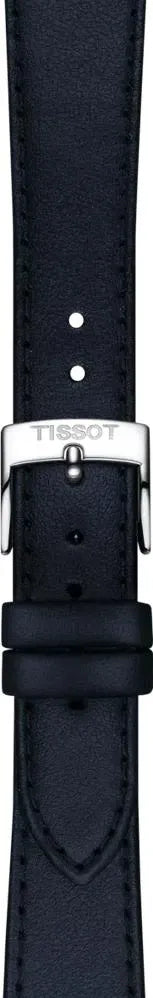 Tissot Stylist Quartz Blue Dial Blue Leather Strap Watch for Men - T159.909.16.043.00