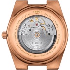 Tissot PRX Powermatic 80 Blue Dial Rose Gold Steel Strap Watch for Men - T137.407.33.041.00