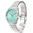 Tissot Ballade Quartz Green Dial Silver Steel Strap Watch for Women - T156.210.11.091.00
