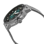 Tissot Seastar 1000 Powermatic 80 Automatic Green Dial Silver Mesh Strap Watch for Men - T120.407.11.091.00