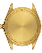 Tissot Ballade Quartz Black Dial Gold Steel Strap Watch for Men - T156.410.33.051.00